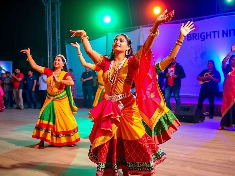 Bright Navratri Streamers